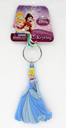 Picture of Disney Cinderella Soft Touch PVC Keychain