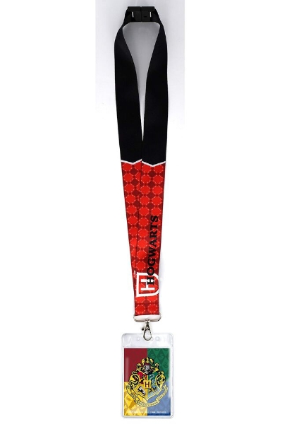 Picture of Harry Potter Hogwarts Crest Deluxe Lanyard