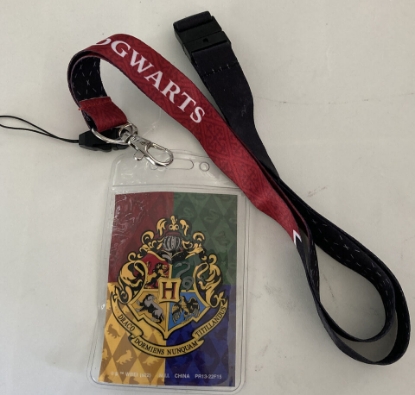 Picture of Harry Potter Hogwarts Crest Deluxe Lanyard