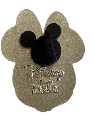 Picture of Disney Minnie Mouse Smiling Face Pink Bow Lapel Pin