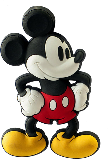 Picture of Disney Mickey Mouse Classic Retro Soft Touch Magnet Multi-colored 4"