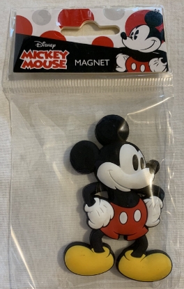 Picture of Disney Mickey Mouse Classic Retro Soft Touch Magnet Multi-colored 4"