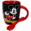 Picture of Disney Mickey Mouse Laughing Ceramic Espresso Mug with Spoon