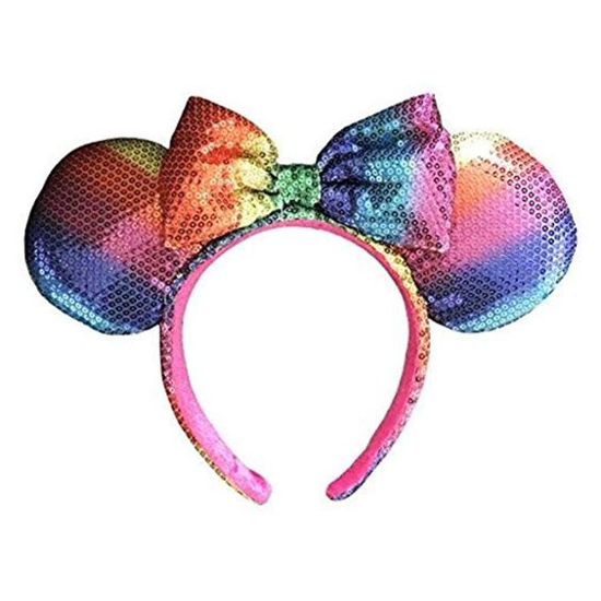 Picture of Disney Minnie Mouse Rainbow Ears Headband