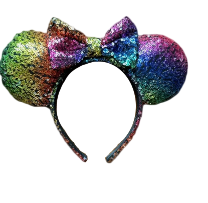 Picture of Disney Minnie Mouse Rainbow Ears Headband