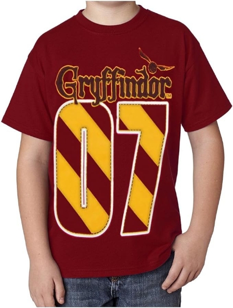 Picture of Disney  Harry Potter Gryffindor  Youth Unisex T Shirt Red Small