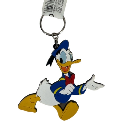 Picture of Disney Donald Duck Soft Touch PVC Key Ring, One Size, Multicolor