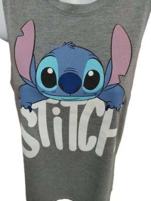 Picture of Disney Stitch Women's Tank Top Grey Large XL