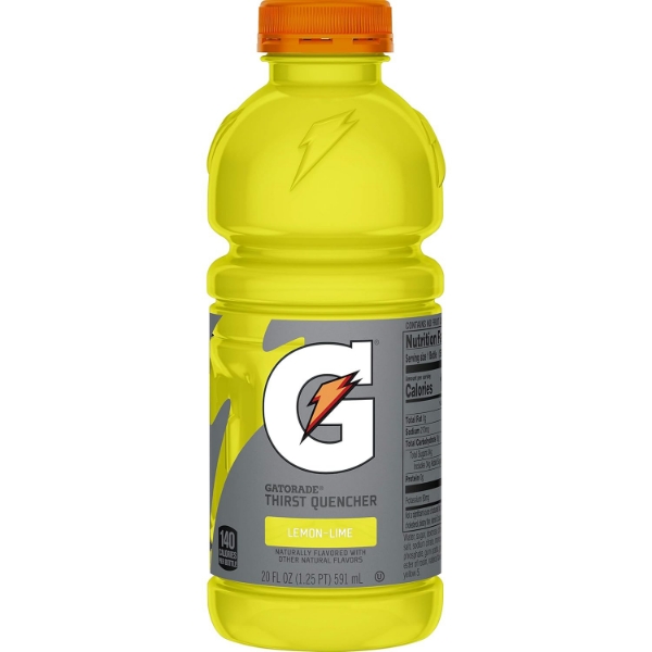 Picture of Gatorade Thirst Quencher Lemon-Lime, 20 Ounce Bottle