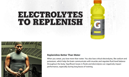 Picture of Gatorade Thirst Quencher Lemon-Lime, 20 Ounce Bottle