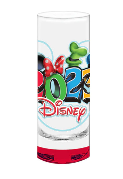 Picture of Disney 2023 Shot Glass Red Bottom