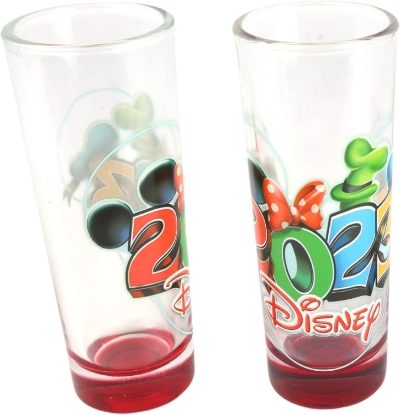 Picture of Disney 2023 Shot Glass Red Bottom