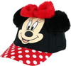 Picture of Disney Minnie Mouse Big Face Baseball Cap with 3D Plush Black