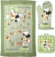 Picture of Disney Oven Mitt Pot Holder & Dish Towel 3 pc Kitchen Set (Mickey Mouse Green)