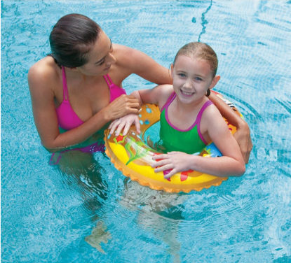 Picture of Intex Ocean Reef Transparent Swim Ring