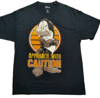Picture of Disney Grumpy Dwarf Approach With Caution Black Size T-Shirt Medium