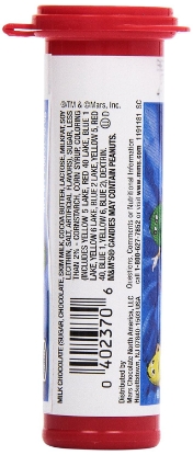 Picture of M&M's Milk Chocolate Minis Candy, 1.08-Ounce Tube