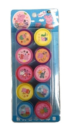 Picture of Peppa Pig Character Authentic Licensed Stampers Party Favors 10 Pack