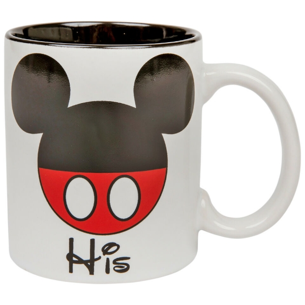 Picture of Disney Mickey "His" 11oz Mug White