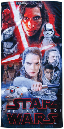 Picture of Disney Star Wars Conflict Last Jedi Beach Towel