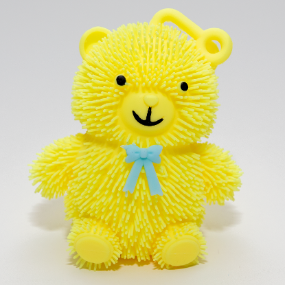 Picture of Light Up Puffer Bears 12 Per Pack  Soft Toy