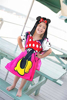 Picture of Disney Minnie Mouse Pose Hooded Towel Pink
