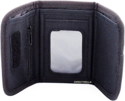 Picture of Disney Mickey Mouse Black Gold Trifold Wallet - 1