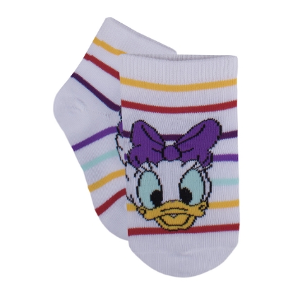 Picture of Disney Minnie Mouse 5 Pack Kids Quarter Socks with Harvest Design