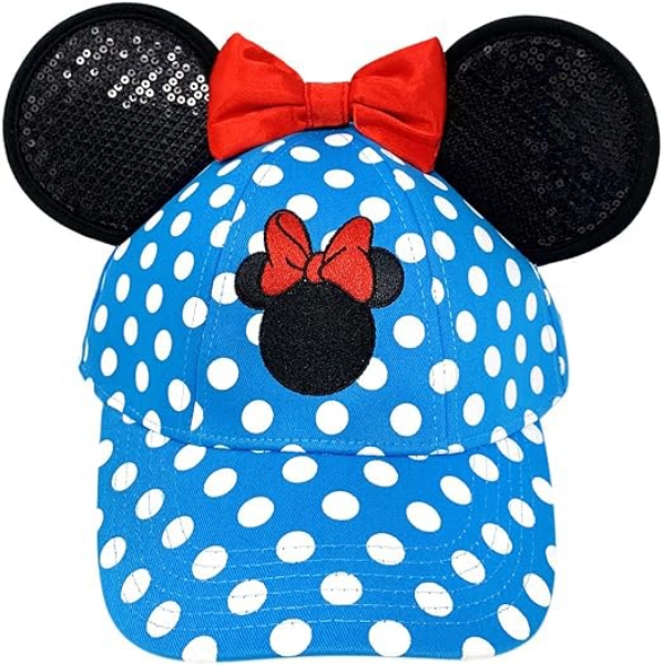 Picture of Disney Youth Vintage Minnie Polka Dot Ear Hat