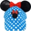 Picture of Disney Youth Vintage Minnie Polka Dot Ear Hat