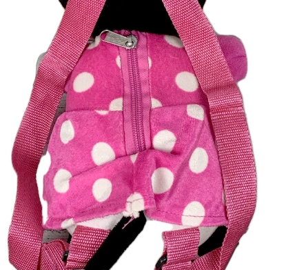 Picture of Disney Minnie Pink Dress Plush Backpack Girl's Size: One Size