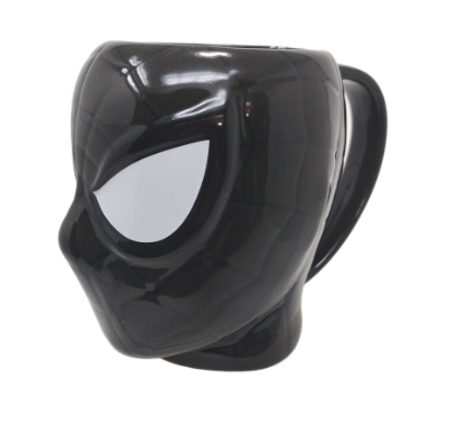 Picture of Marvel Spider Man Black Suited Head Mug 14 Oz
