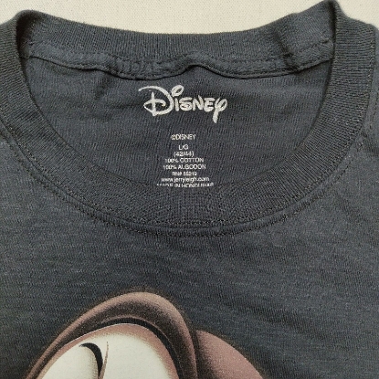 Picture of Grumpy The Dwarf Approach with Caution Black T-Shirt Size: Large