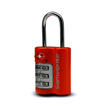 Picture of Samsonite Travel Sentry 3 Dial Combination Lock Raspberry 1count