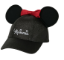 Picture of Disney Minnie Glitter Ears Adult Hat Black Red