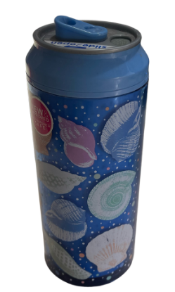 Picture of Cool Gear Can Water Bottle 16 oz Blue