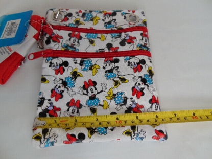 Picture of Disney Minnie Mouse All Over Passport Bag White