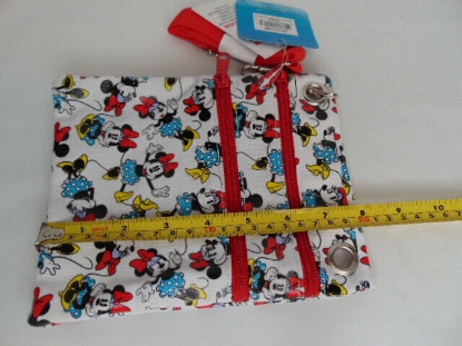 Picture of Disney Minnie Mouse All Over Passport Bag White