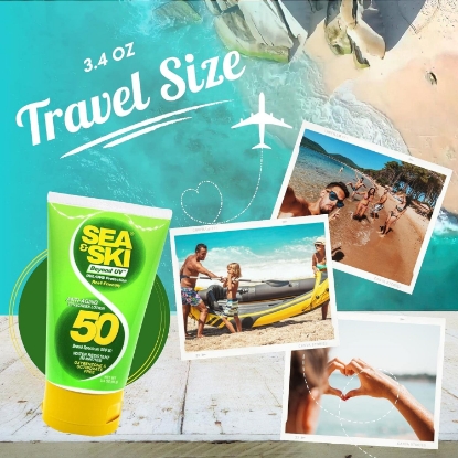 Picture of Sea & Ski SPF 50 Reef Friendly Broad Spectrum Sunscreen Lotion 3.4 fl oz