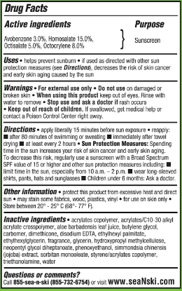 Picture of Sea & Ski SPF 50 Reef Friendly Broad Spectrum Sunscreen Lotion 3.4 fl oz