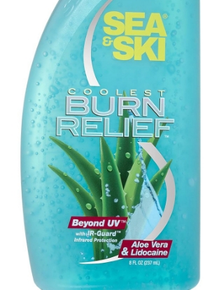 Picture of SEA & SKI Coolest Burn Relief Gel 8 Oz