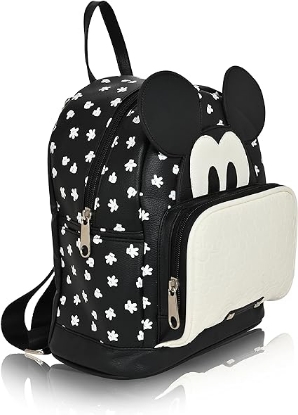 Picture of Disney Mickey Mouse Premium Mini Backpack Mickey Mouse Classic Double Strap 10 Inch