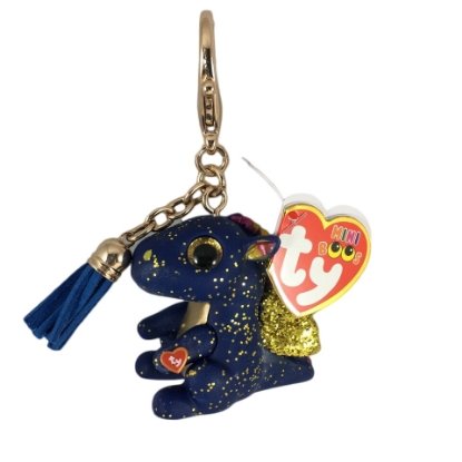 Picture of Ty  Saffire the Dragon Mini Boos Clip
