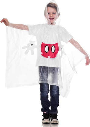 Picture of Disney Mickey Mouse Pant Boys Rain Poncho Clear