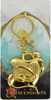Picture of Disney Descendants Logo Gold Pewter Key Ring