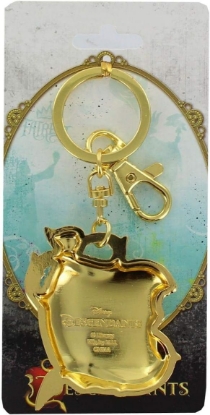 Picture of Disney Descendants Logo Gold Pewter Key Ring