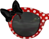 Picture of Disney Minnie Mouse Youth Cat Eye Polka Dot Sunglasses