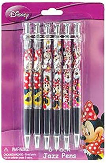 Picture of Disney Minnie Mouse 6 Pack Jazz Pen Set