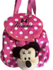 Picture of Disney Minnie Mouse Pink Soft 3D White Polka Dots Backpack