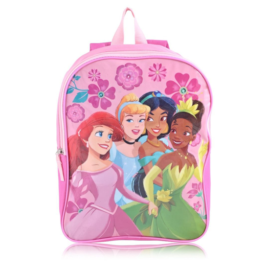 Picture of Disney Princess Floral Girls 15" Backpack Pink